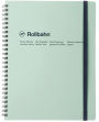 Delfonics Rollbahn Spiral Notebook - Sky Blue, Large