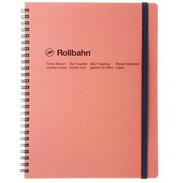 Blush Pink Delfonics Rollbahn Spiral Notebook