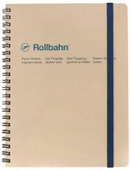 Title: Delfonics Rollbahn Spiral Notebook - Greige, A5