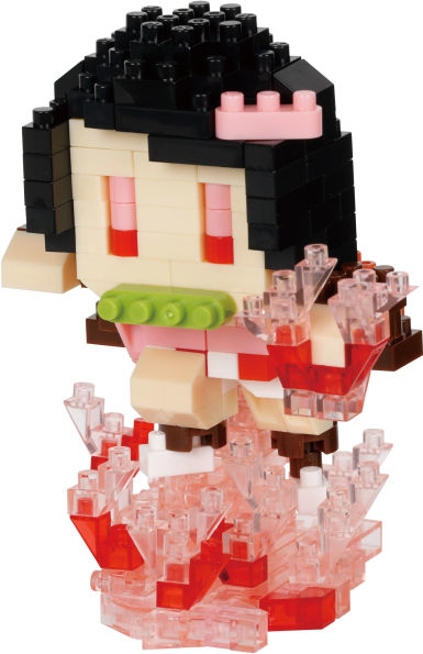 Nezuko Kamado (Blood Demon Art) "Demon Slayer", Nanoblock Character Collection Series