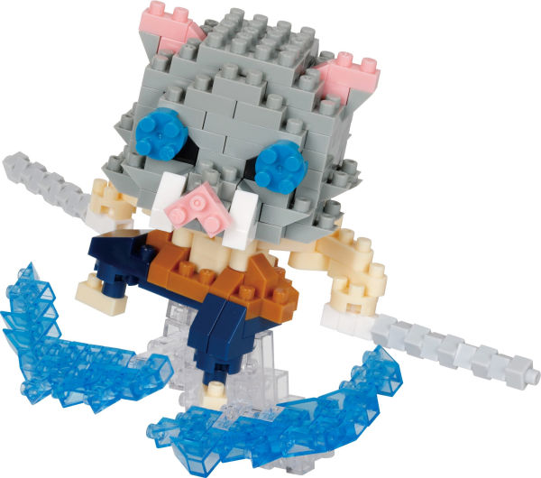Inosuke Hashibira (Beast Breathing) "Demon Slayer", Nanoblock Character Collection Series