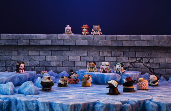 Nyan Piece Nyan! ver. Luffy vs Marines "One Piece" (Box/8), Megahouse Mega Cat Project