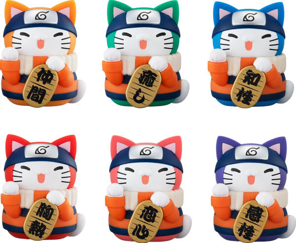 Nyaruto! Colorful Fortune Cat Naruto, Megahouse MEGA CAT PROJECT