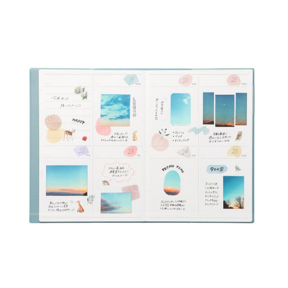 Find and Notice Brown Weekly Diary
