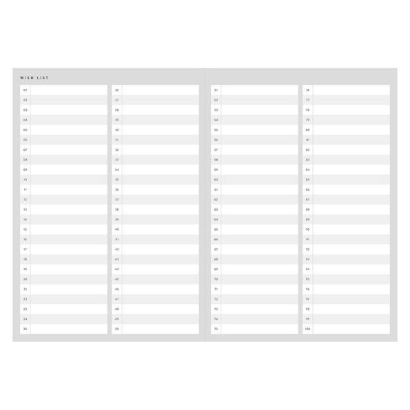 Find and Notice Brown Weekly Diary