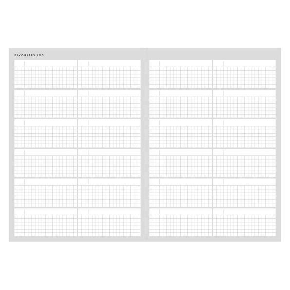 Find and Notice Brown Weekly Diary