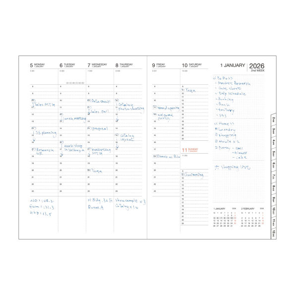 2025-2026 Gradient Colors 16 months Planner