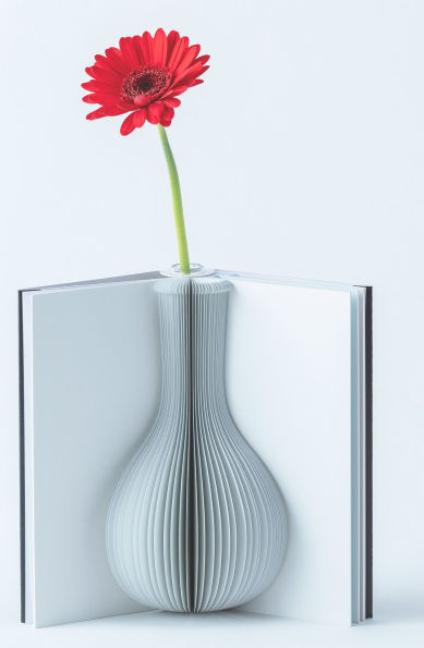 Flowery Tale Book Vase