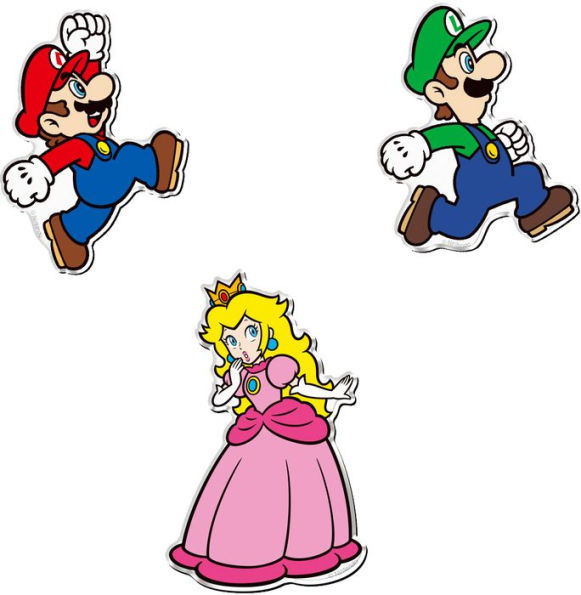Super Mario Bandai Shokugan Character Magnets