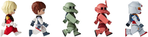 bitlot Gundam "Mobile Suit Gundam" Bandai Shokugan