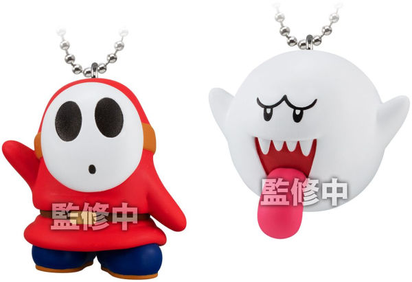 Super Mario Bros. Mascot Charm Collection Assortment (Bandai Shokugan)