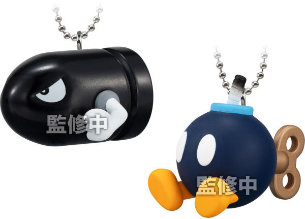 Super Mario Bros. Mascot Charm Collection Assortment (Bandai Shokugan)