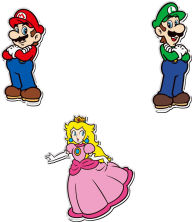 Title: Super Mario Character Magnets 2 