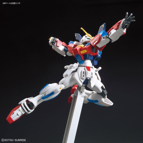 #58 Star Burning Gundam, "Gundam Build Fighters", Bandai Hobby HGBF