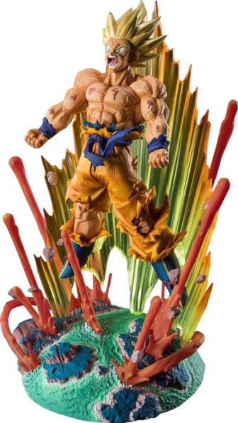 Figurine Dragon Ball Z - Super Saiyan Son Goku 'Are you talking about  Krilin !!' - Cdiscount Jeux - Jouets