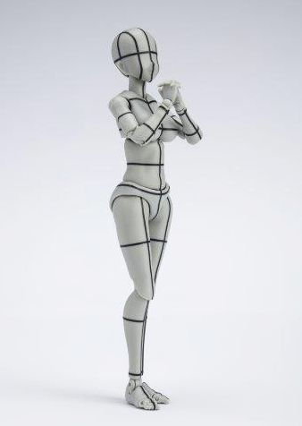 Body Chan -Kentaro Yabuki- Wire Frame (Gray Color Ver.) , Bandai Spirits S.H Figuarts