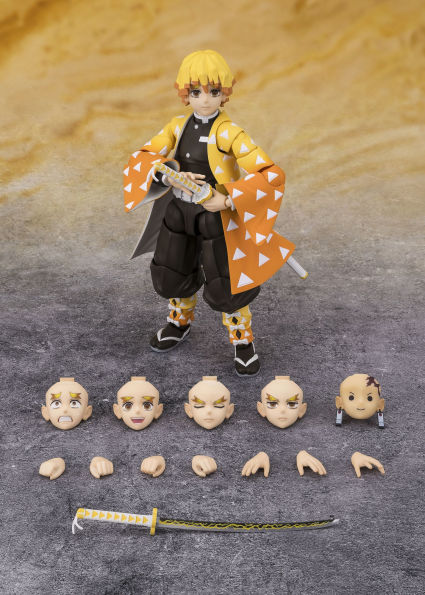 Zenitsu Agatsuma Demon Slayer: Kimetsu no Yaiba, TAMASHII NATIONS S.H.Figuarts