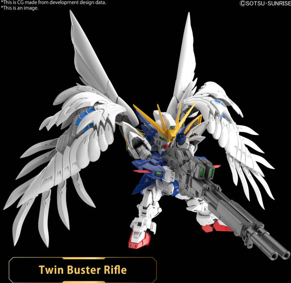 Wing Gundam Zero (EW) "Gundam Wing: Endless Waltz", Bandai Hobby Master Grade SD