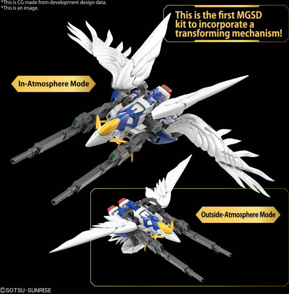 Wing Gundam Zero (EW) "Gundam Wing: Endless Waltz", Bandai Hobby Master Grade SD