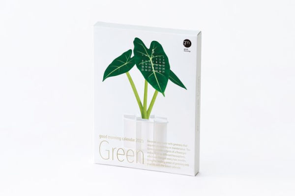 2025 good morning calendar Green