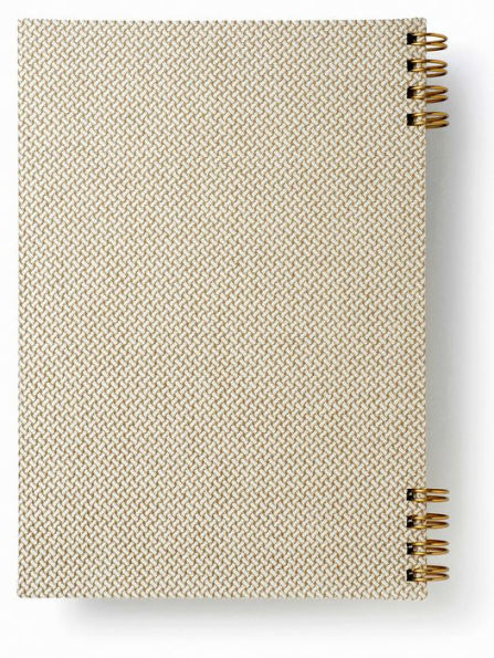 B6 Notebook - Basket Weave