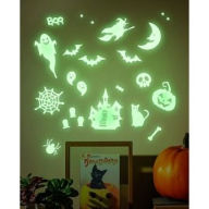 Title: Gloplay Halloween Town Wall Stickers