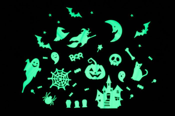 Gloplay Halloween Town Wall Stickers