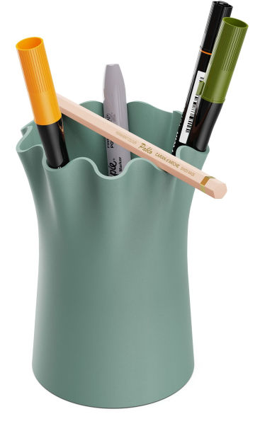 Bold Silicone Pen Cup