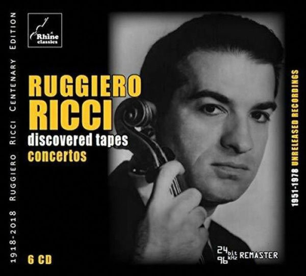 Ruggiero Ricci: Discovered Tapes - Concertos