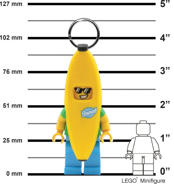 LEGO® Minifigures¿ Banana Guy Keychain Light