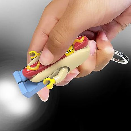 LEGO® Minifigures¿ Hot Dog Man Keychain Light