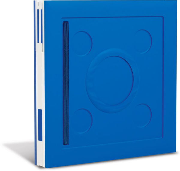 LEGO ICONIC LOCKING NOTEBOOK WITH GEL PEN - BLUE