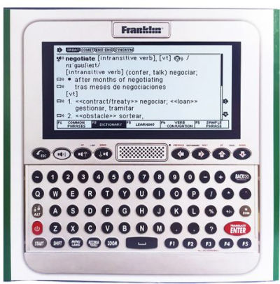 Franklin LV4-D Talking English-Spanish Dictionary. Student Dictionary. Talking Phrase Book.