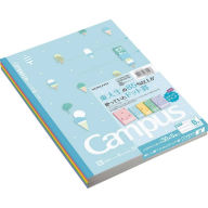 Title: Snack Motif Campus Notebooks