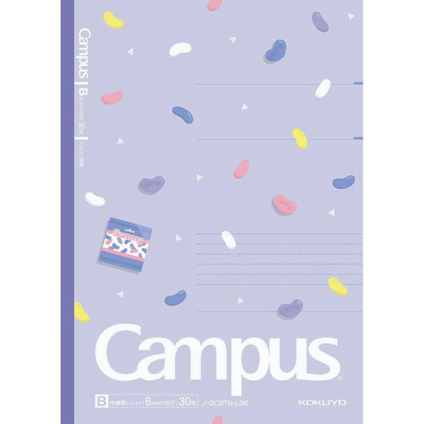 Snack Motif Campus Notebooks