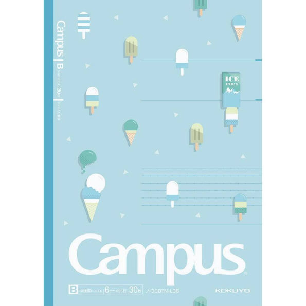 Snack Motif Campus Notebooks