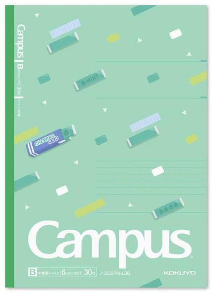 Limited Edition Campus Notebook Snack Motif