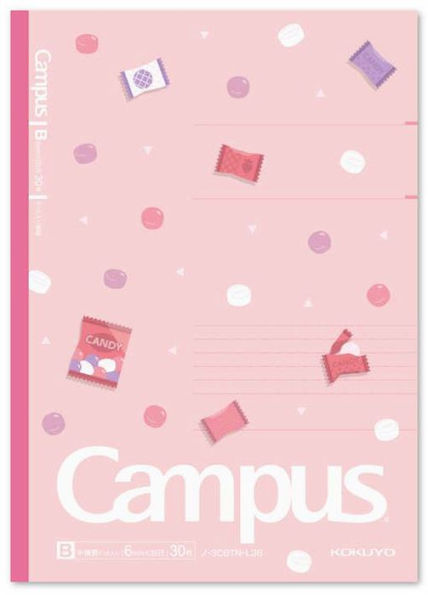 Limited Edition Campus Notebook Snack Motif