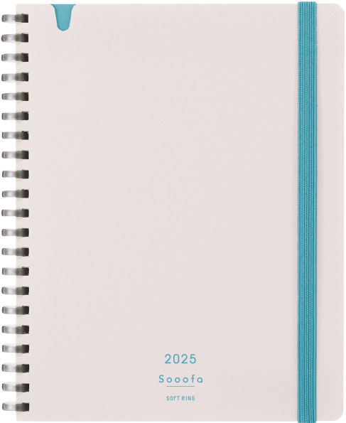 2025 Kokuyo Sooofa Relaxed White Planner