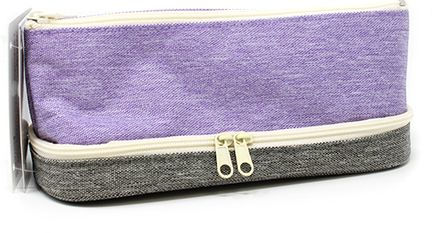 Raymay 2 Layer Pen Case Violet