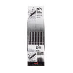 Alternative view 2 of uni Pin Black Fineliner Pen Set