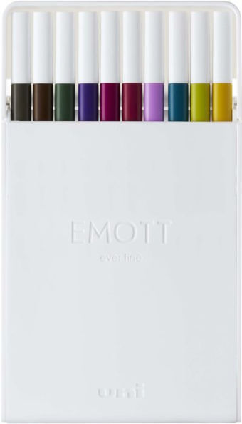 Emott Pens 10 Pc Set #3- Autumn