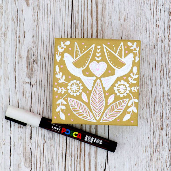 POSCA 3M White Fine Tip Marker