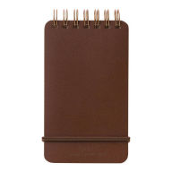 Title: Midori Brown Top Spiral Reporter Pad