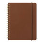 WM Ring Notebook Grain B6 Variant Dark Brown