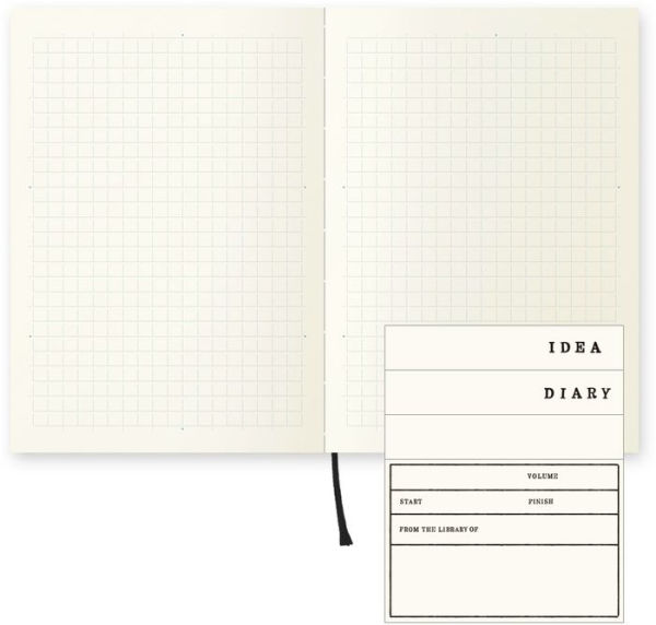 Midori A6 Grid Notebook