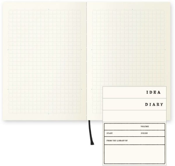 Midori A6 Grid Notebook by MIDORI