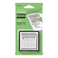 Title: Midori Paintable Stamp - Pre-inked Calendar