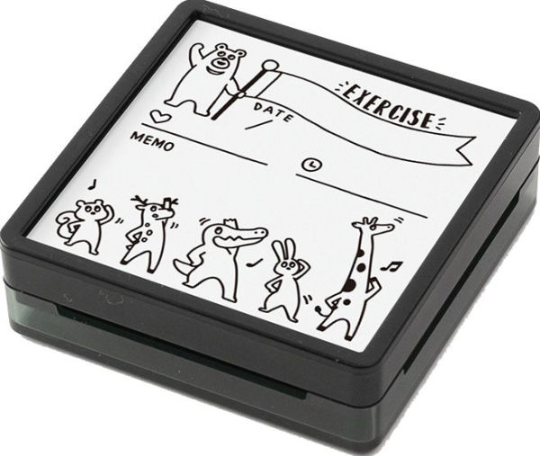 Midori Paintable Stamp - Pre-inked Exercise