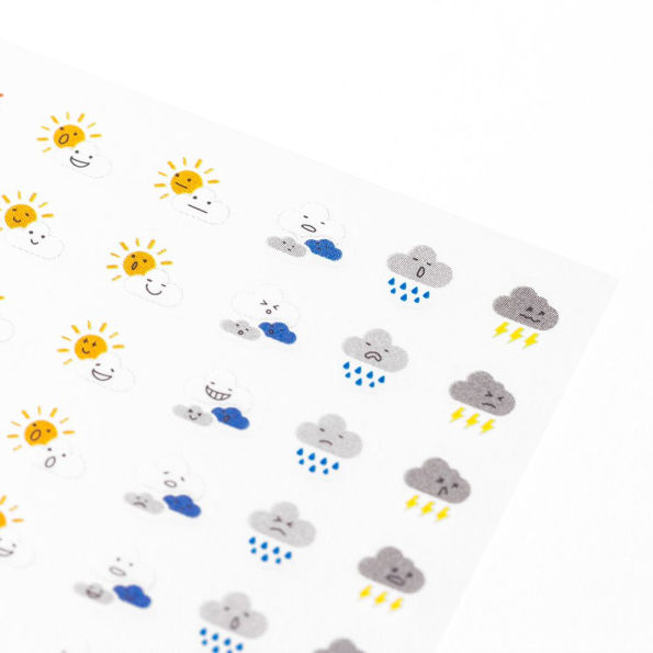 Midori Stickers - Feelings and Weather